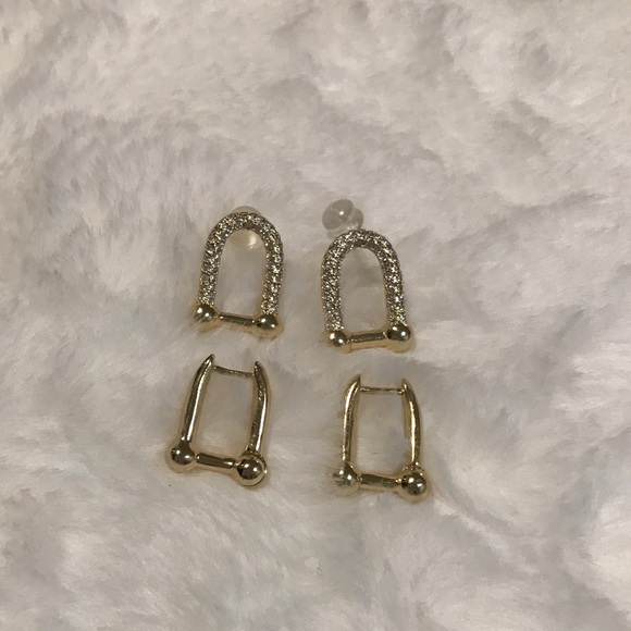 Beautiful earrings It can be used in two ways - Picture 2 of 8